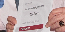 50 Jahre Ute Peters